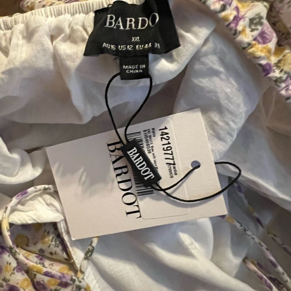 🌻BARDOT Floral Puff Sleeve Dress - Picture 5 of 6